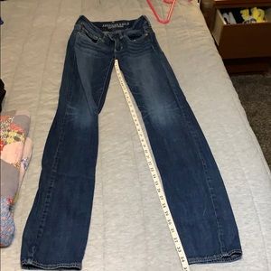 Size 2 x-long American Eagle straight leg jeans